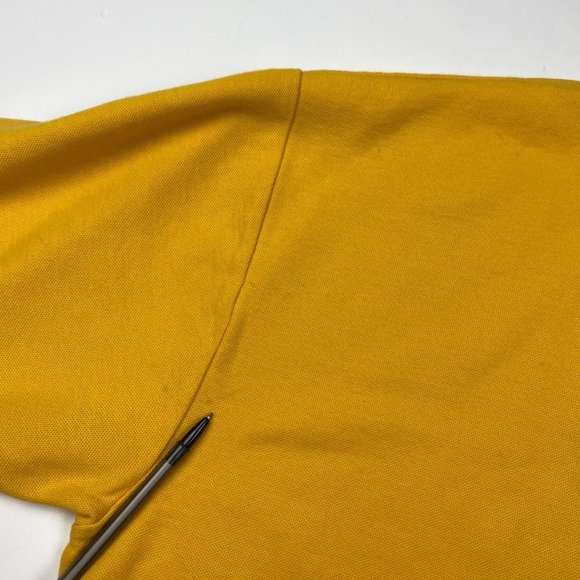 Vintage Ski Doo Bombardier Polo Shirt Mens 2XL Golf Snowmobile Yellow Cotton XXL - Picture 12 of 15